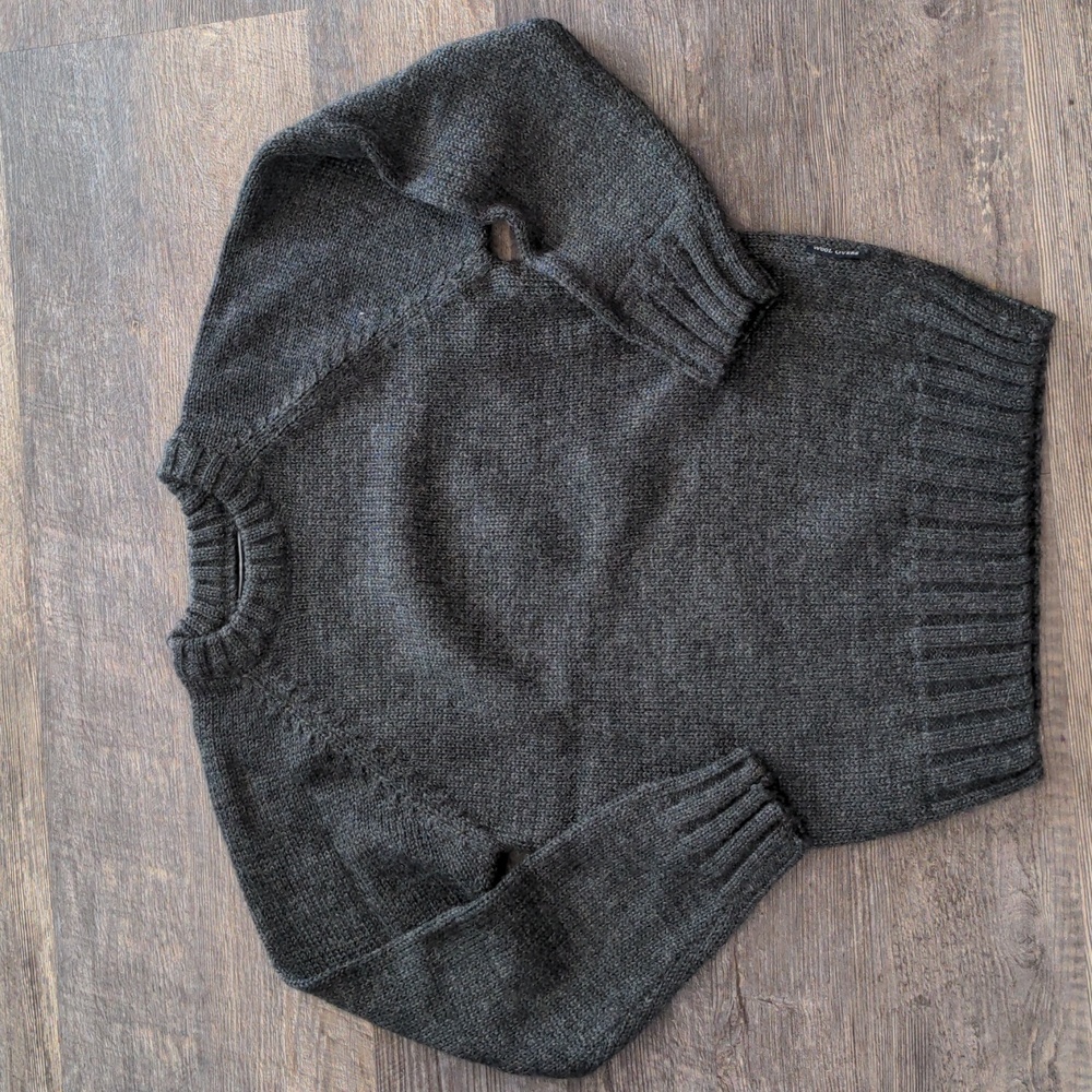 Woolovers dark gray sweater